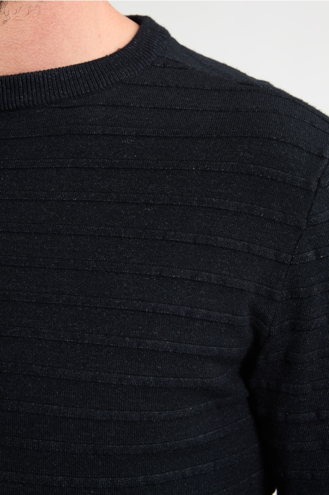 KNITTED SWEATER THORNEWOOD M 3050 KWR269 9111 Deep Black